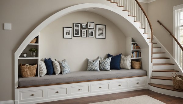 Comment utiliser l'espace sous votre escalier ?